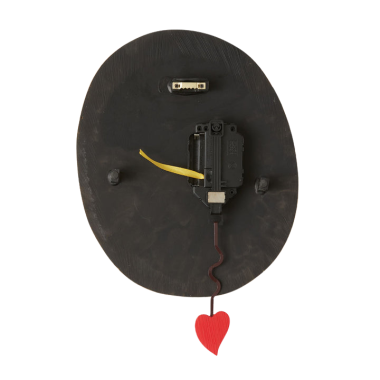 Allen Design - Orologio da parete con pendolo TI AMO FINO ALLA LUNA E RITORNO