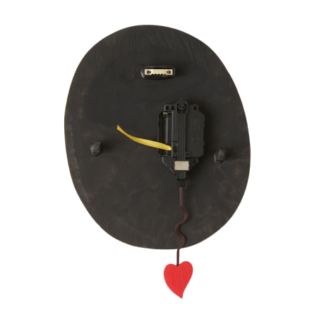 Allen Design - Orologio da parete con pendolo TI AMO FINO ALLA LUNA E RITORNO