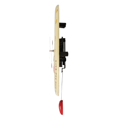 Allen Design - Orologio da parete con pendolo TI AMO FINO ALLA LUNA E RITORNO