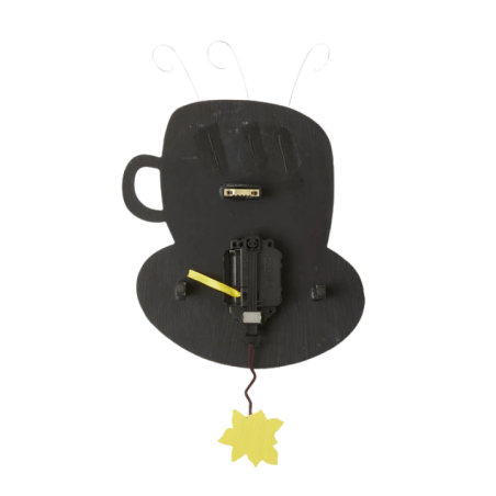 Allen Design - Orologio da parete con pendolo CUPPA JOY