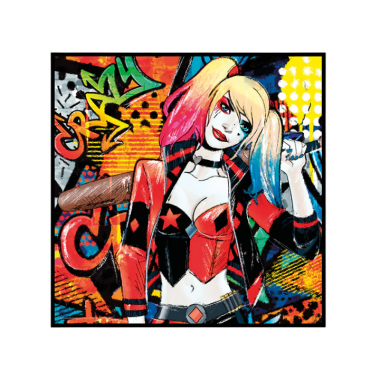Egan - Quadro 'Harley Quinn'' 50X50