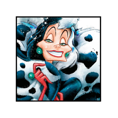 Egan - Quadro 'Crudelia De Mon'' 50X50