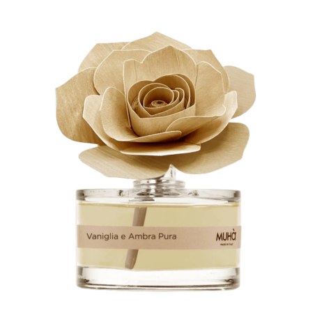 Diffusore Rosa Vaniglia e Ambra Pura