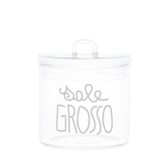 Simple Day - Barattolo Sale grosso in corsivo bianco