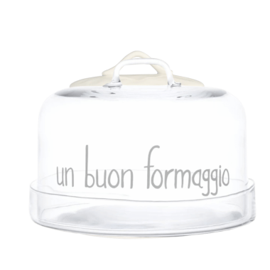 Set campana e piatto "un buon formaggio"