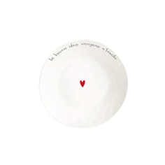 Set 2 Piatti fondi Le buone idee vengono a tavola