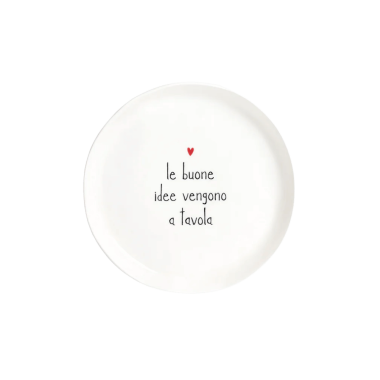 Set 2 Piatti da dessert Le buone idee vengono a tavola