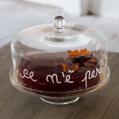 Campana in vetro per dolci Ce n'è Per Tutti