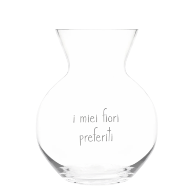 Vaso Portafiori decoro I miei fiori preferiti