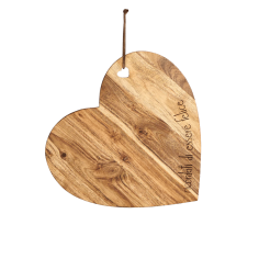 Tagliere a cuore Ricordati di essere felice