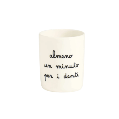 Portaspazzolino Almeno un minuto per i denti