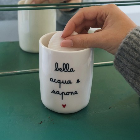 Portacotone Bella acqua e sapone